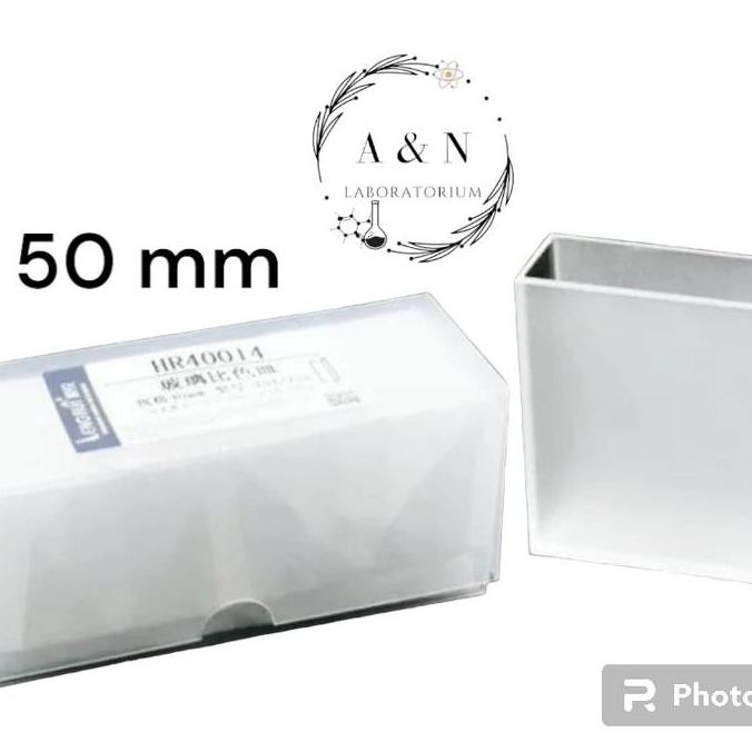 Kuvet Glass Spectrofotometer 50mm ( 12.5 ml)