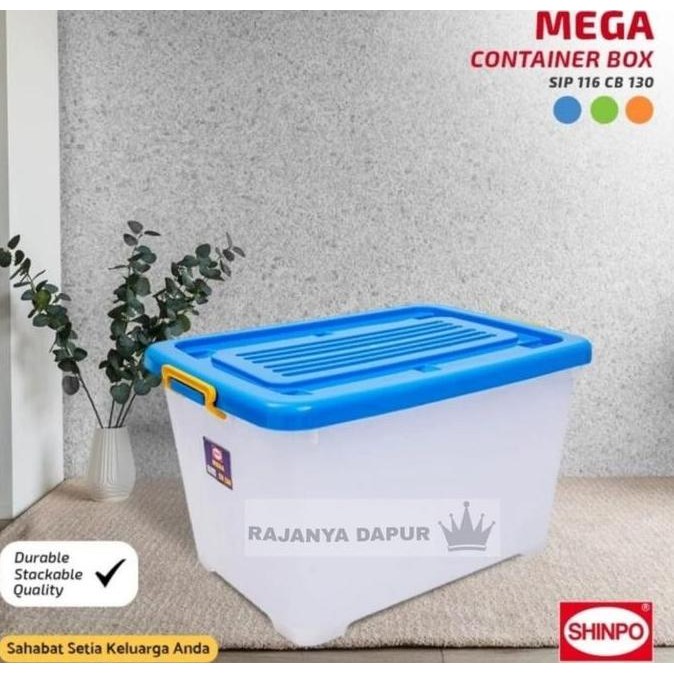 box container shinpo 130 liter - cb 130 shinpo - box 130 ltr