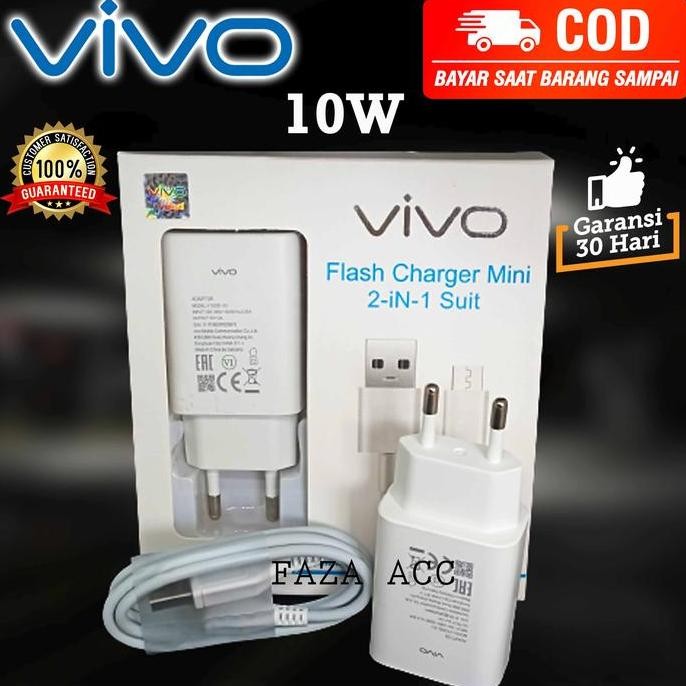 CHARGER VIVO ORIGINAL 100% 10 WATT HIGH QUALITY CASAN ORI ASLI 10W