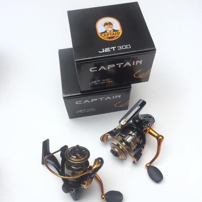 Reel Pancing Captain JET 200 - 300 Power Handle 8 + 1 ball Bearing Termurah
