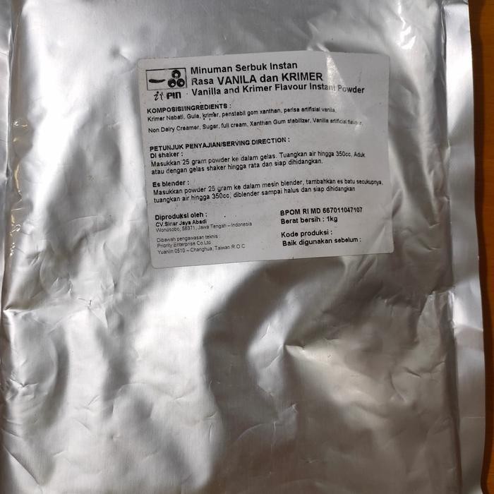 Itpin Vanilla Premium 1Kg / Itpin Bubuk Vanila Premium 1Kg