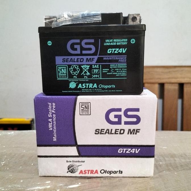 Aki Motor Mio J, Soul Gt, Vixion, Byson Fino Gs Astra Gtz4V Aki Kering