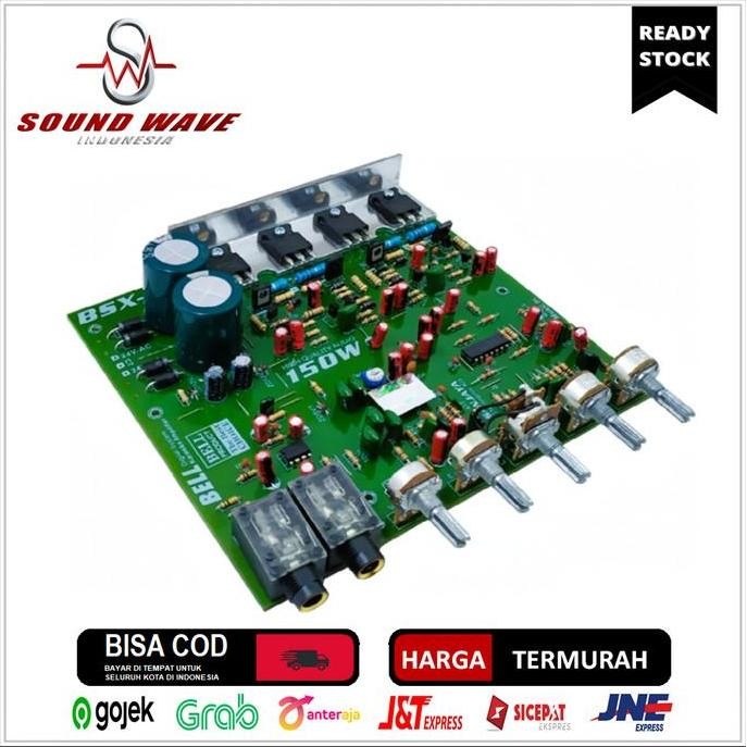 Kit Power Amplifier Bsx A5 Stereo Ampli Bell Bgr