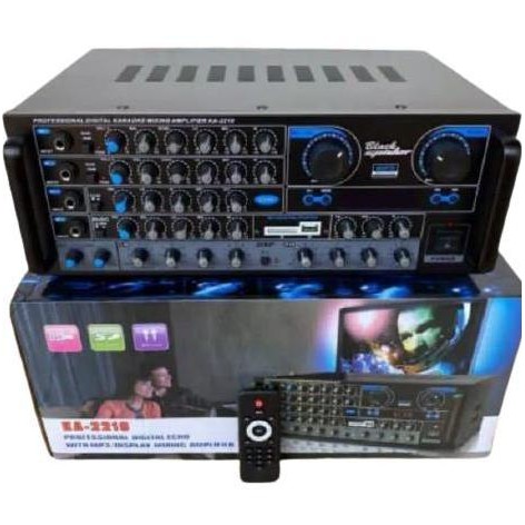 Amplifier Black Spider Ka 2210 / Ka-2210 Bluetooth Usb Original