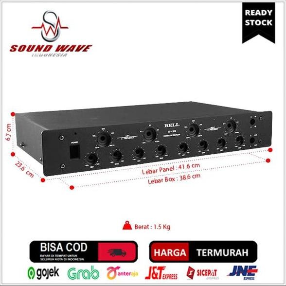 Box Power Amplifier Bell E23 Mixer