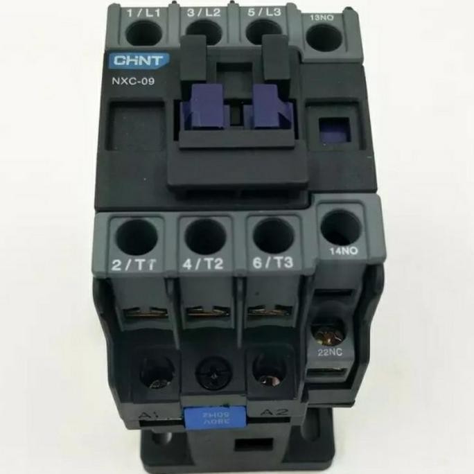 Promo Kontaktor Chint NXC-09 380V 3P 4kw 9A NXC09 NXC Coil 400VAC Contactor COD