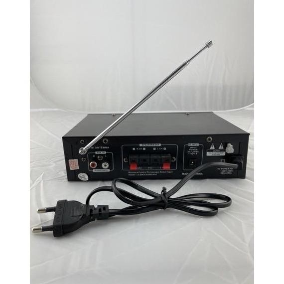 Ampli Karaoke Stereo Ac/Dc Amplifier Jmk Jk13Ad Car Ampli Double Fungsi