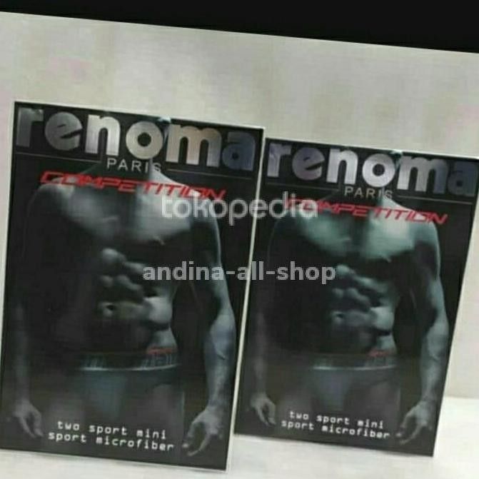 Promo RENOMA underwear microfiber sport isi2 COD