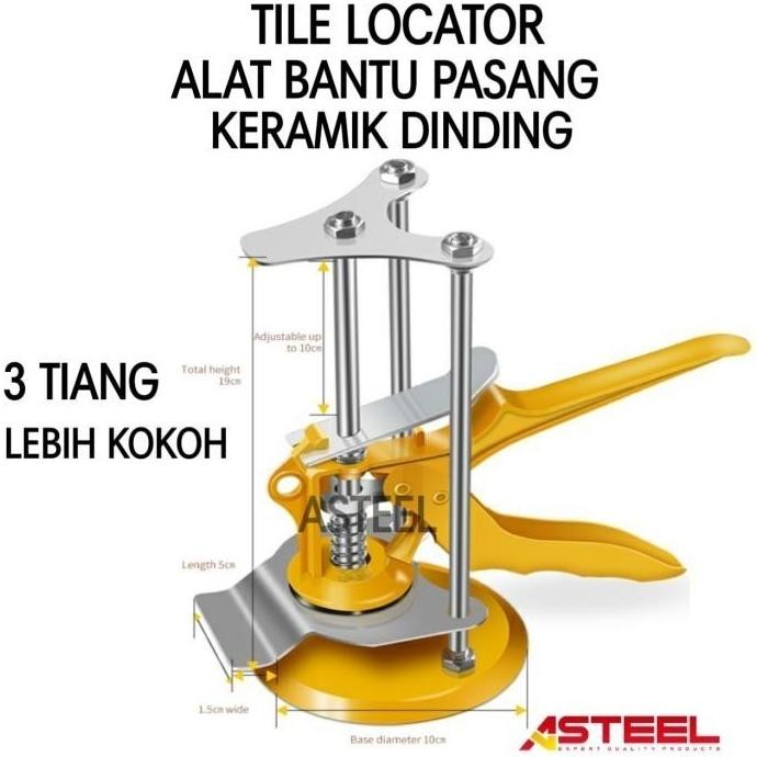 Tile Locator Wall - Alat Bantu Perata Pasang Kerami Granit Dinding
