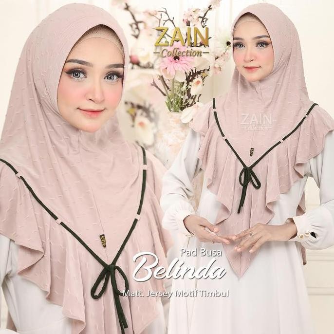 Promo Krudung Instan Sehari hari Hijab Belinda By: Zain Collection COD