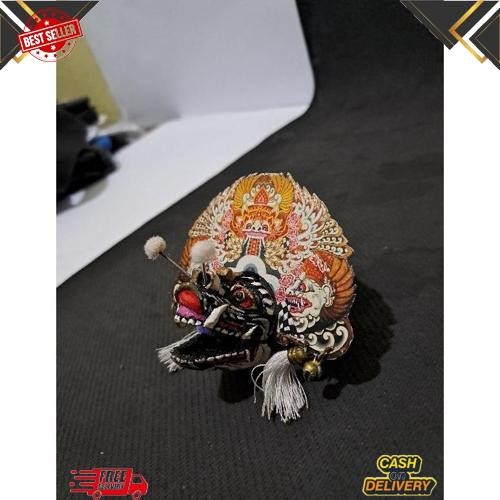 Barongan Devil Putih Telon Gantungan Kunci Unik Sungut BR -48