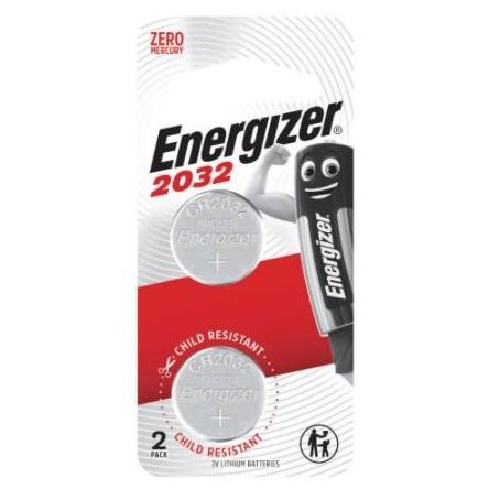 Baterai Energizer CR2032 / CR 2032 isi 2