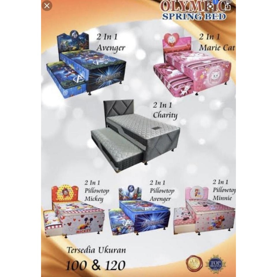 Springbed 2in1 olimpic 120x200