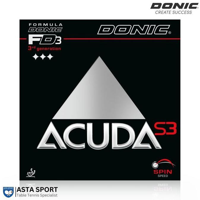Donic Acuda S3 / karet bet pingpong