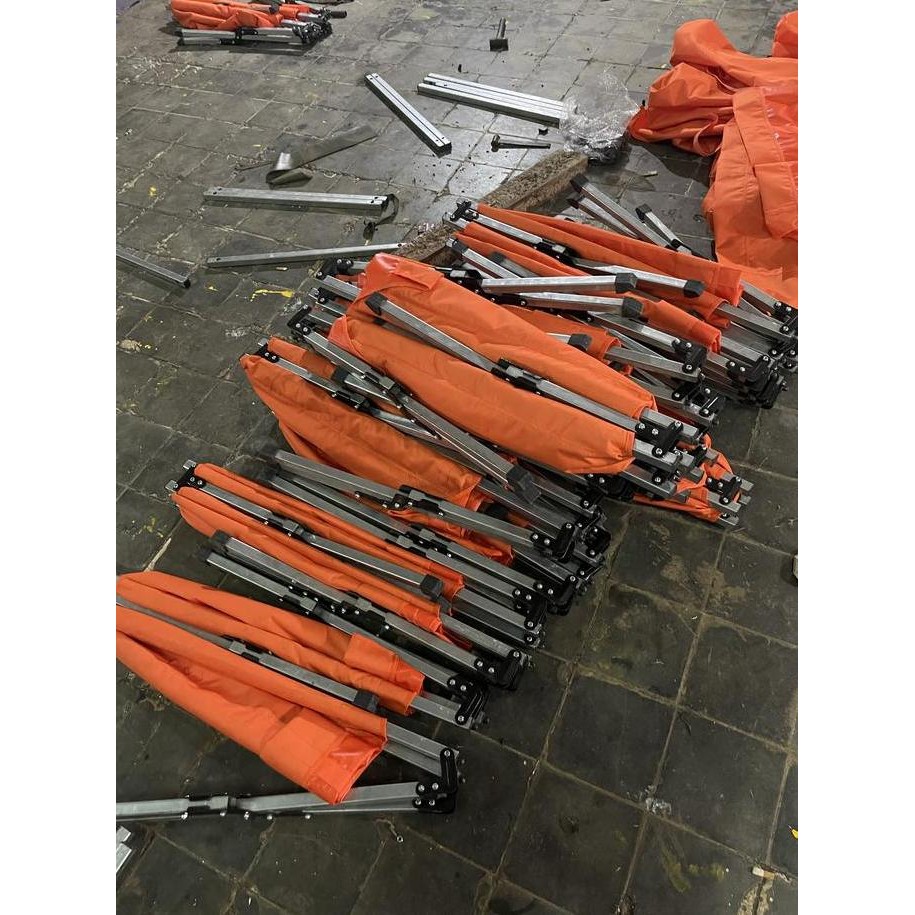 Velbed tempat tidur lipat outdoor galvanis