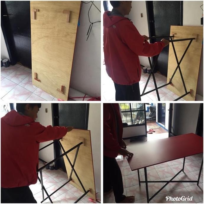 Meja Lipat Jualan Meja Makan Cafe 100x60x70
