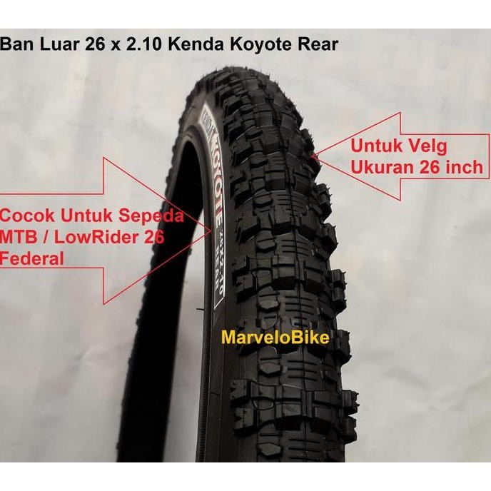 Ban Luar Sepeda 26 X 210 Kenda Koyote