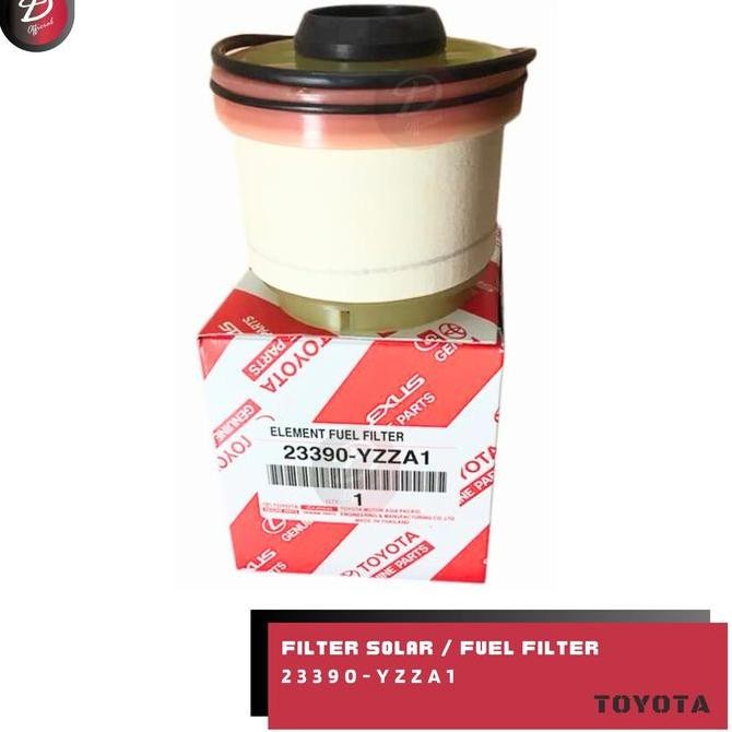 FILTER SOLAR FUEL FILTER INNOVA FORTUNER DIESEL LAMA 2004 2015 ORI ASL Original