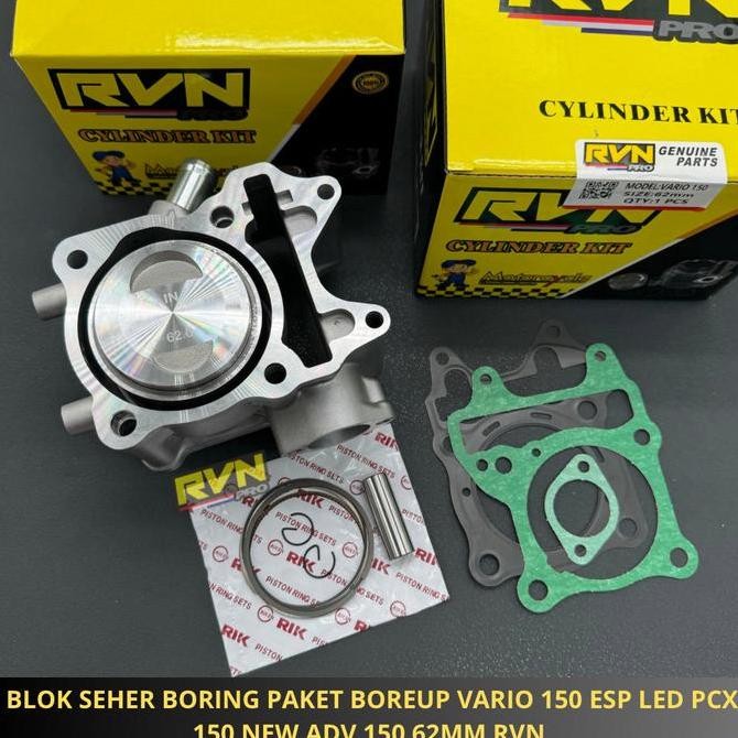 BLOK SEHER BORING BOREUP VARIO 150 ESP LED PCX 150 NEW ADV 150 62 RVN Motocycle Original