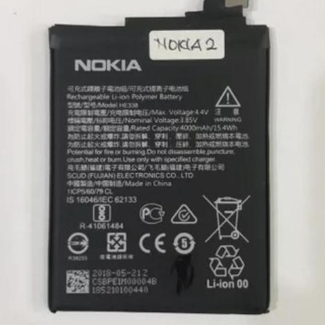 TERBARU - Battery Nokia 2 HE338 Baterai Nokia 2 HE 338 Ori