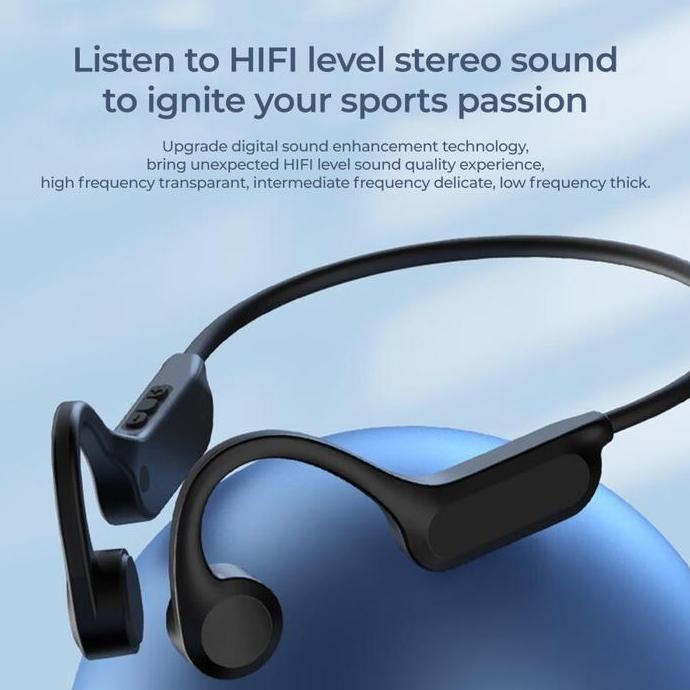 Kiip Dts10 Headset Bluetooth Olahraga Kiip Dts 10 Headset Sport Bluetooth Headset Wireless V5.3