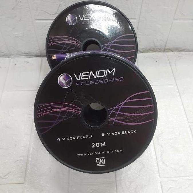 Kabel 4 Awg Venom Original / Kabel Power 4 Awg Venom / Per Roll