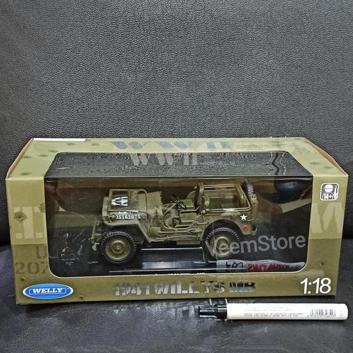 Die Cast 1:18 Jeep Willys MB '1941 [welly]
