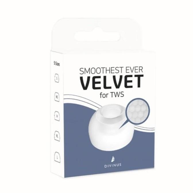 Divinus Velvet Eartips For Tws Ultra Smooth Silicone Eartips