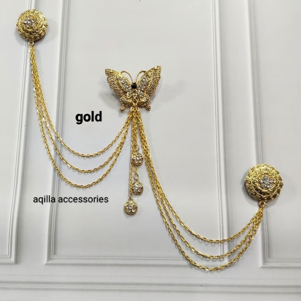 bros kebaya Jurai bros janggan rantai baju jas bros rantai kebaya janggan jas bros kebaya janggan TE