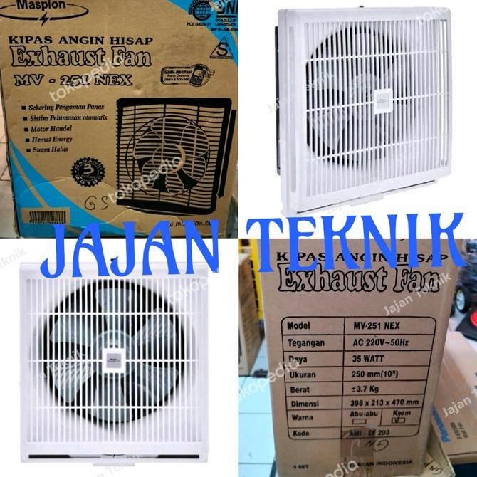 Maspion MV-251NEX Exhaust Fan Wall / Hexos Dinding MURAH