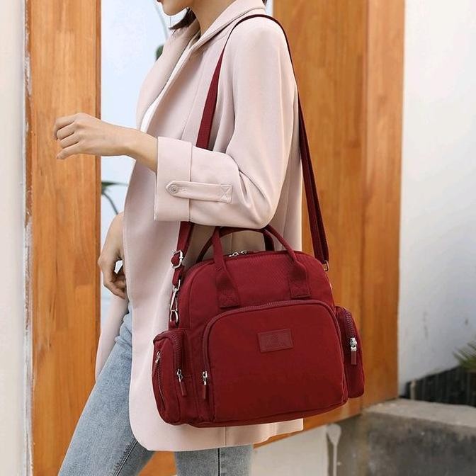 Promo Suoyate - S283 - Tas wanita- Ransel Polos COD