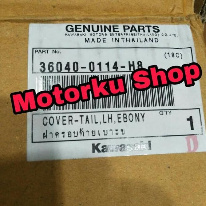 COVER BODY BELAKANG NINJA 250 KARBU BODI BELAKANG NINJA 250 KARBU Original