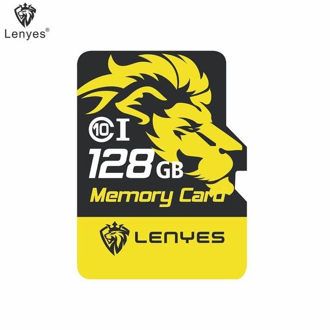 DF83 }} MEMORY CARD LENYES 128GB CLASS 10 MICRO SD KARTU MEMORI 128 GB MMC
