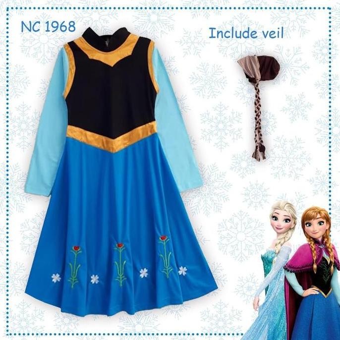 Baju Muslim Elsa / Frozen 2