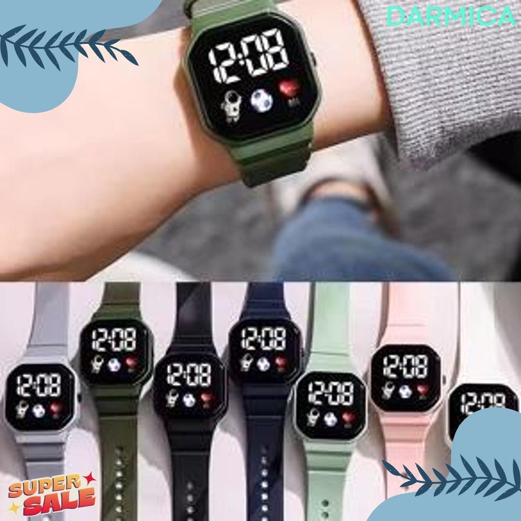 Cusss Serbu Jam Tangan Karet Led Jam Tangan Anak Anak Jam Tangan Sports Watch Jam Tangan Olahraga Ja