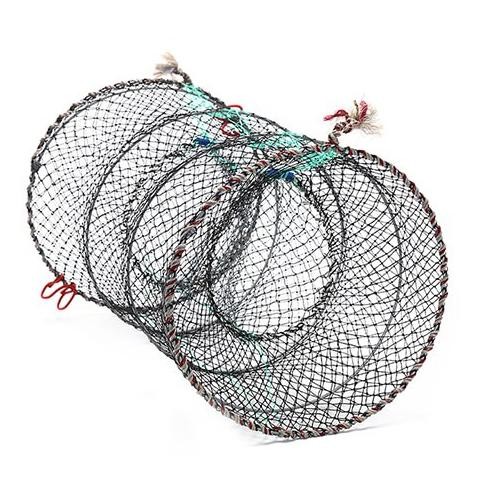 Baru perangkap ikan / Jaring Ikan Udang lobster / BUBU IKAN LIPAT BULAT