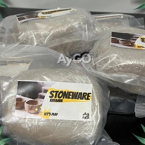 STONEWARE CLAY / TANAH LIAT KERAMIK / MODELLING CLAY