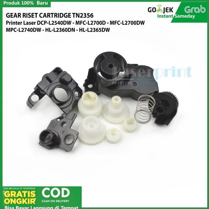DF376>> Gear Reset Cartridge TN2356 printer DCP-L2540dw, MFC-L2700, L2740dw