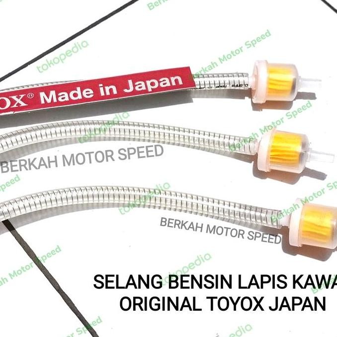DT100 }} SELANG BENSIN TOYOX JAPAN NINJA R RX KING TIGER VESPA SELANG BENSIN