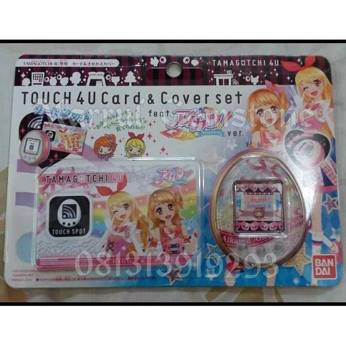 Terlaris Tamagotchi Touch 4U 4U Card And Cover Set Feat Aikatsu