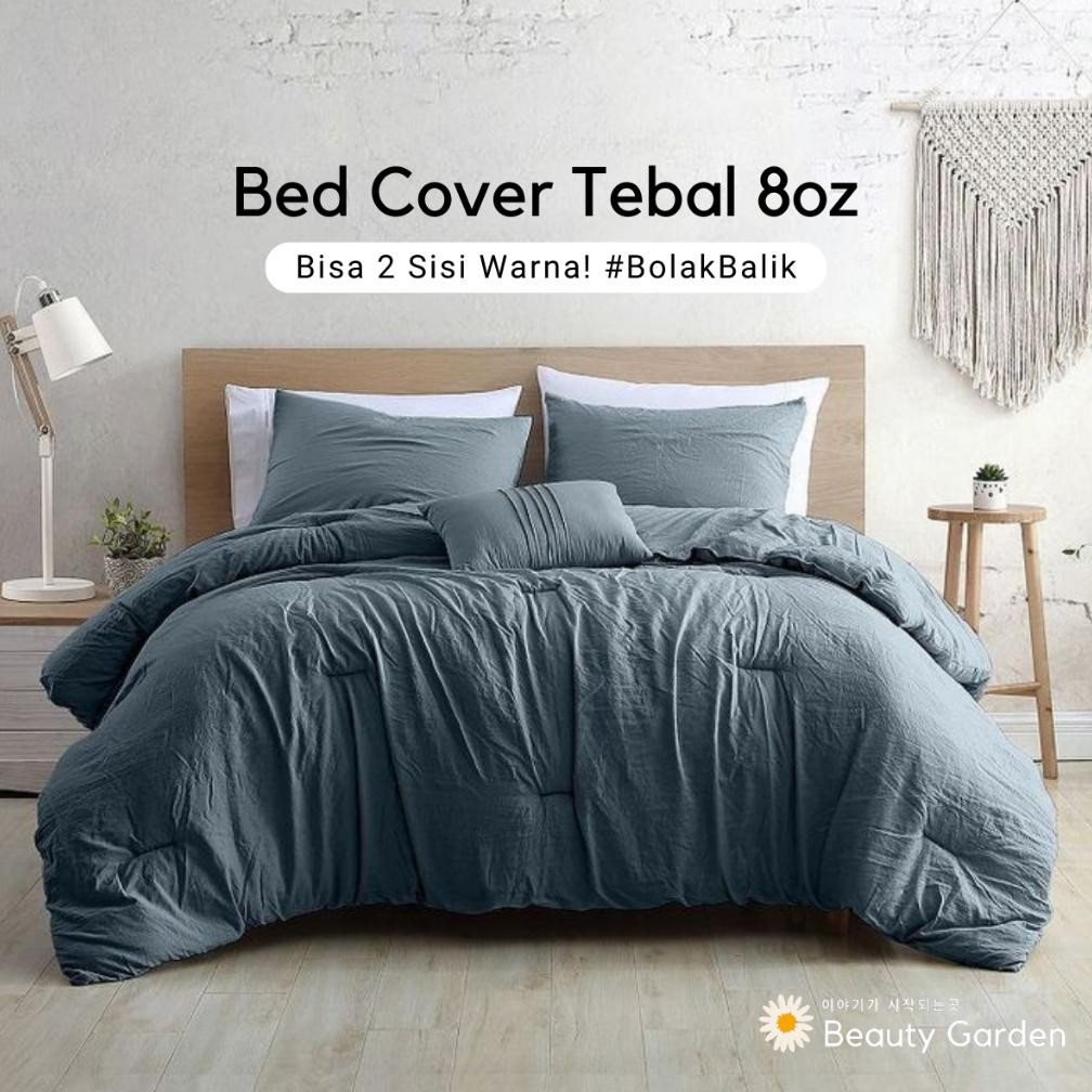Bedcover Only 140x230 | 200x230 Jumbo | Tebal 8oz The Star Premium | Selimut Tebal