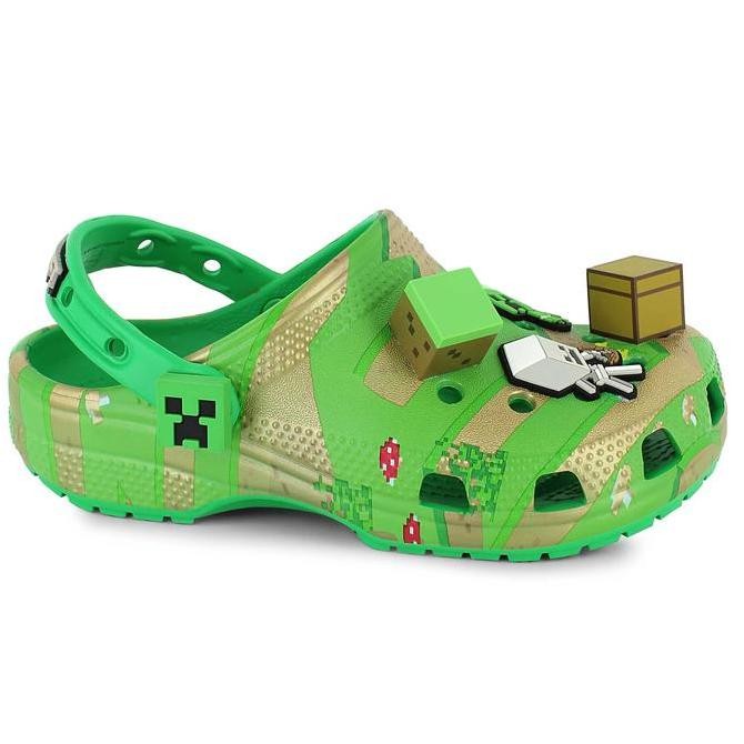 CROCS ANAK FUN LAB 3D / SANDAL ANAK / CROCS MINECRAFT / CROCS KIDS / CROCS 3D / CROCS ANAK / SENDAL 