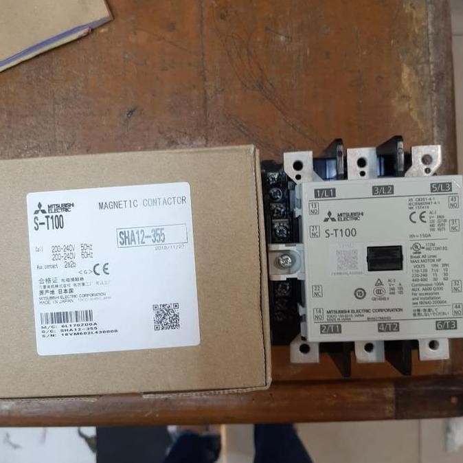Termurah Kontaktor mitsubishi st100 230v/contactor st 100 mitsubishi