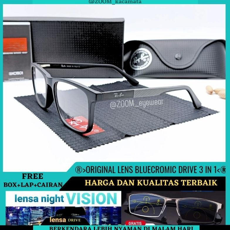 SENHA NIGHT DRIVE 3 IN 1-Kacamata Pria Bluecromic 3 IN 1 | Kacamata Baca Plus Pria | Kacamata Pria
