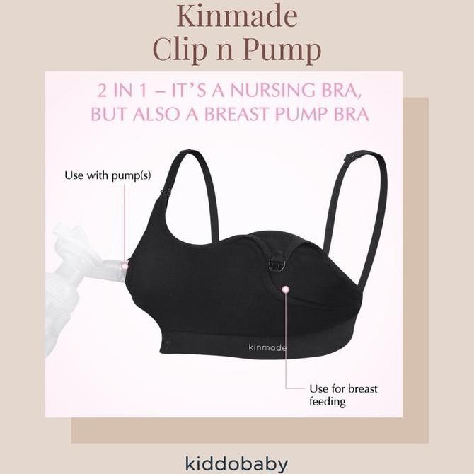 Promo Kinmade Clip n Pump Handsfree Bra COD