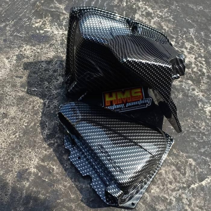 Box filter dan tutup Filter Beat dan Scopy FI satu set Full Carbon Original