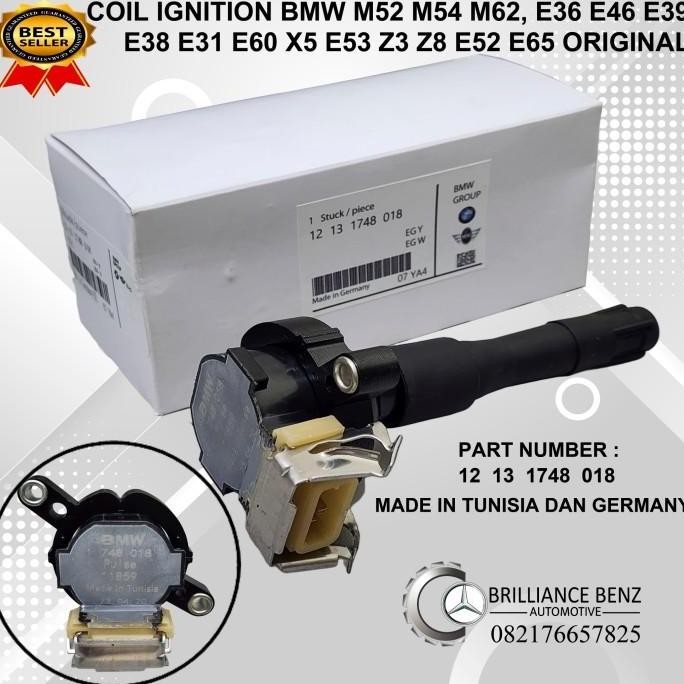 Coil Ignition Koil Bmw M52 M54 M62 E36 E46 E39 E38 E53 E52 E60 E65 Ori