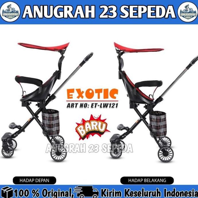 Magic Stroller Exotic Lw 121 Kereta Dorong Anak Bayi Kanopi