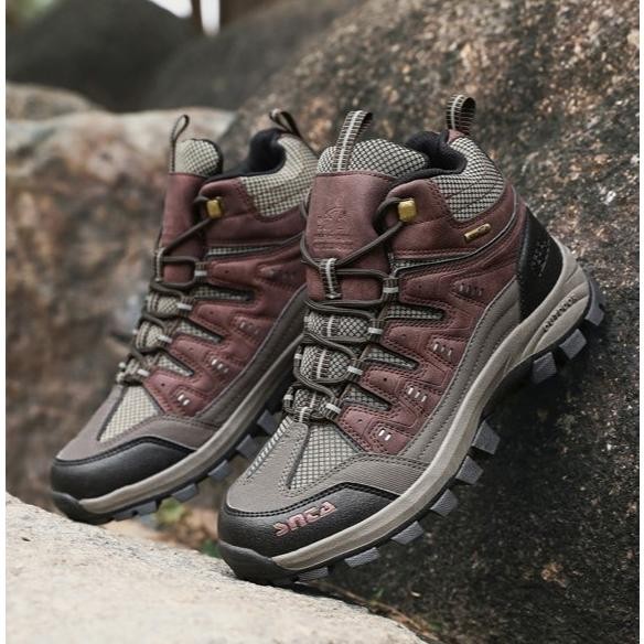 Sepatu Couple Snta 622 / 502 Red Original - Sepatu Gunung Snta / Sepatu Hiking Snta