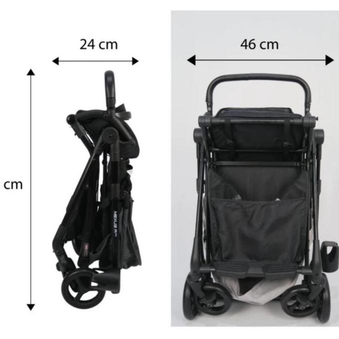 Stroller Babydoes  Nexuz R Plus 2.0/Kereta Dorong Bayi 2Arah Kursi Roda